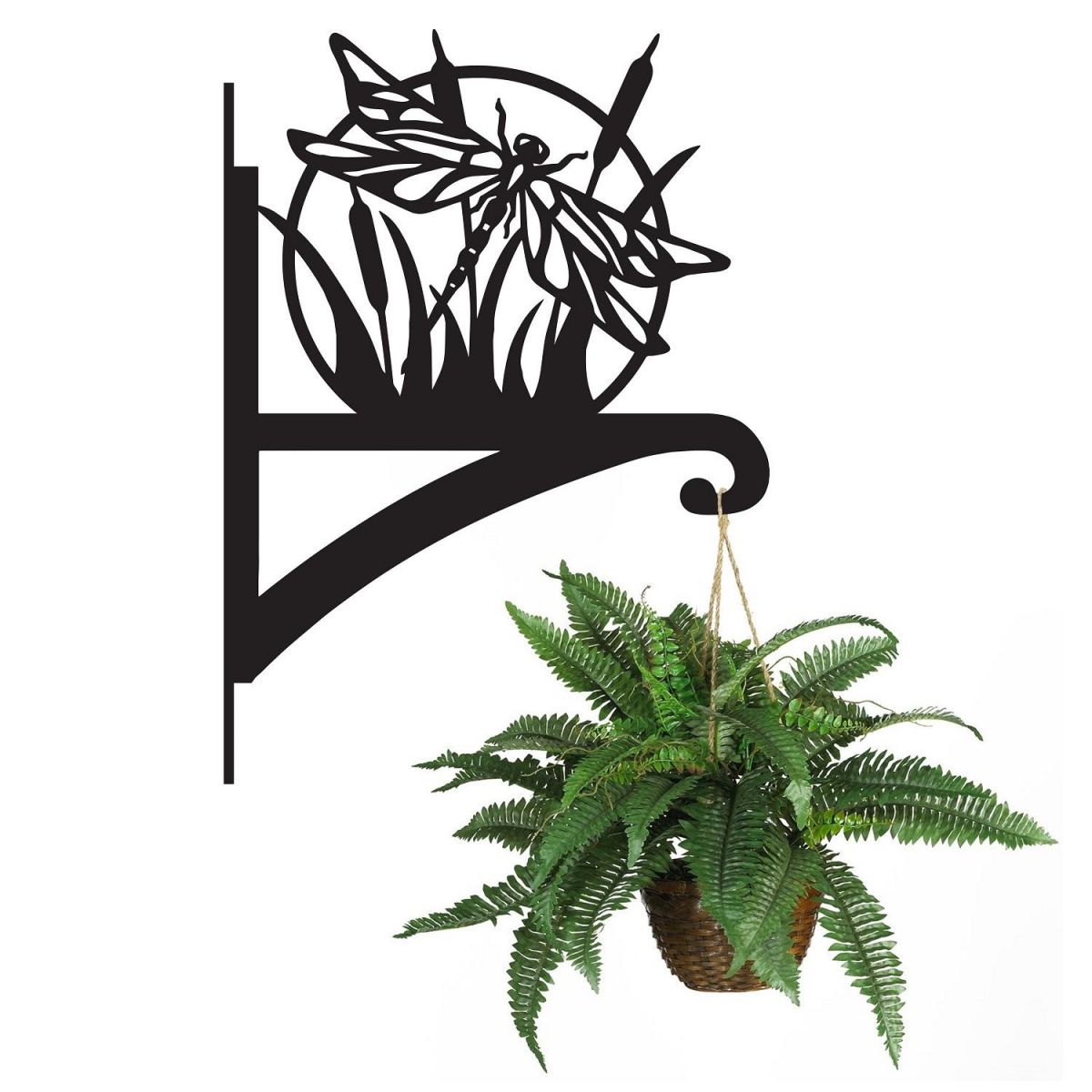 Dragonfly Holding a Flower Basket