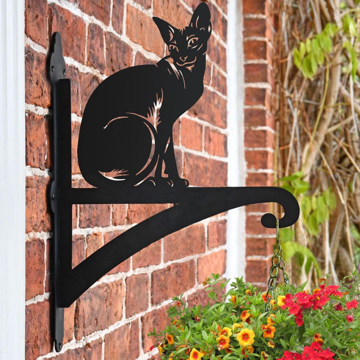 Sphynx Cat Hanging Basket Bracket 