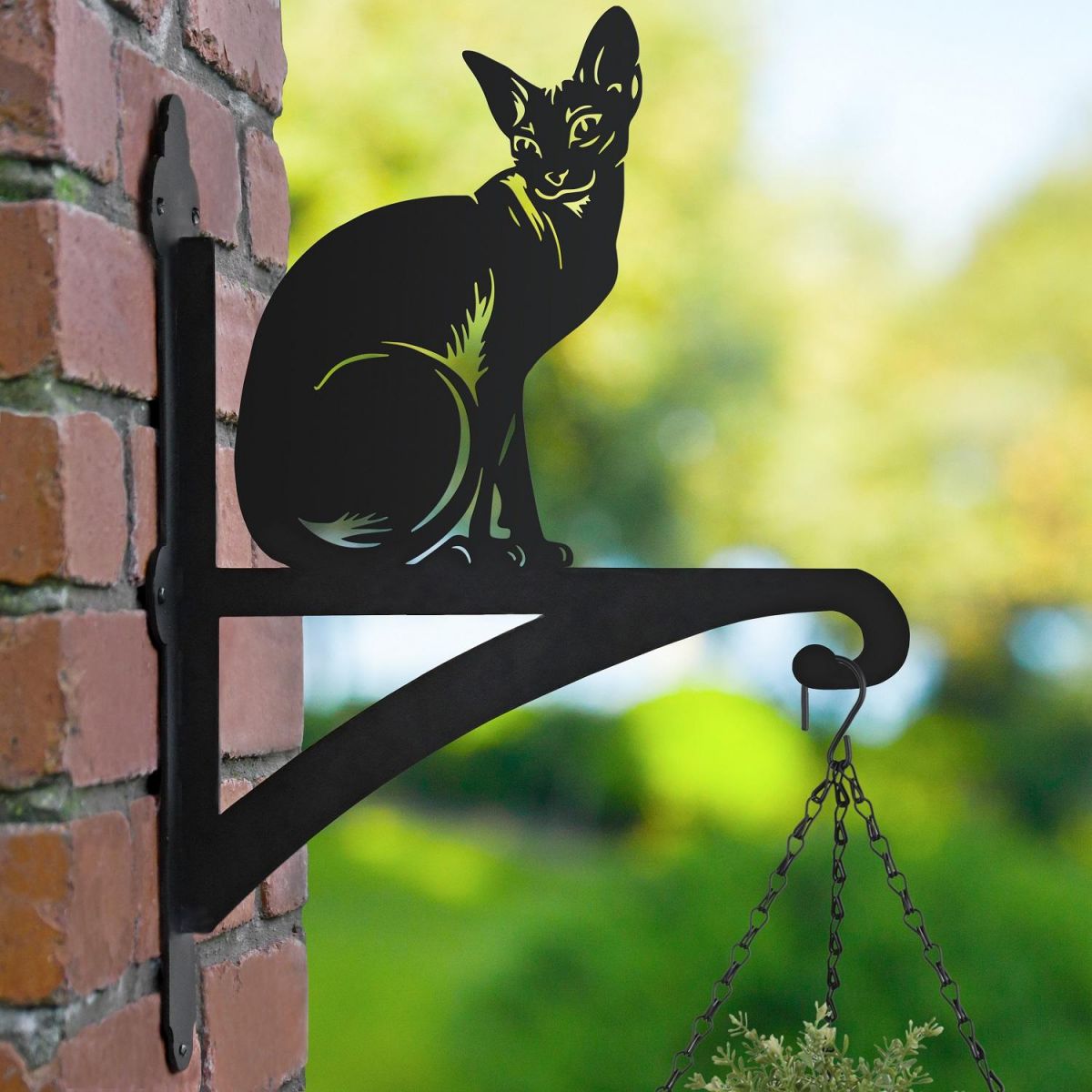 Sphynx Cat Hanging Basket Bracket 