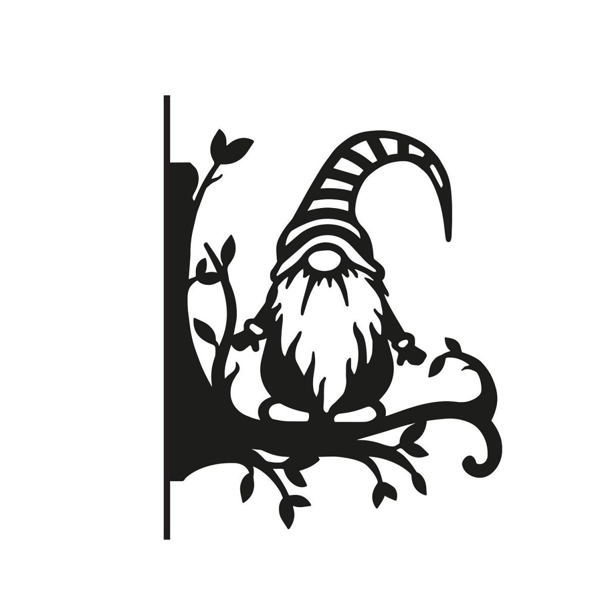 Striped Hat Gonk Basket Bracket 