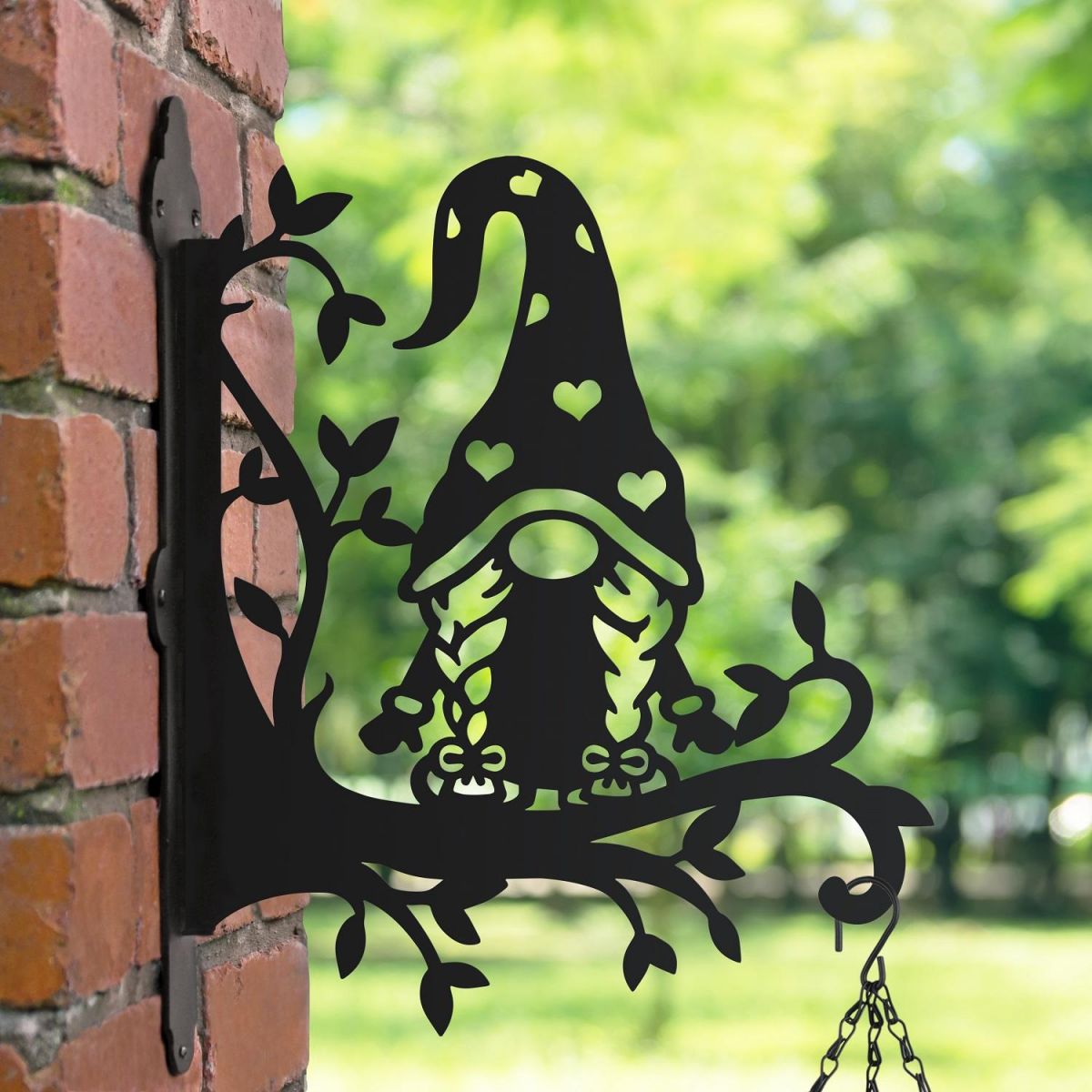 Heart Hat Gonk Basket Bracket  Heart Hat Gonk Basket Bracket