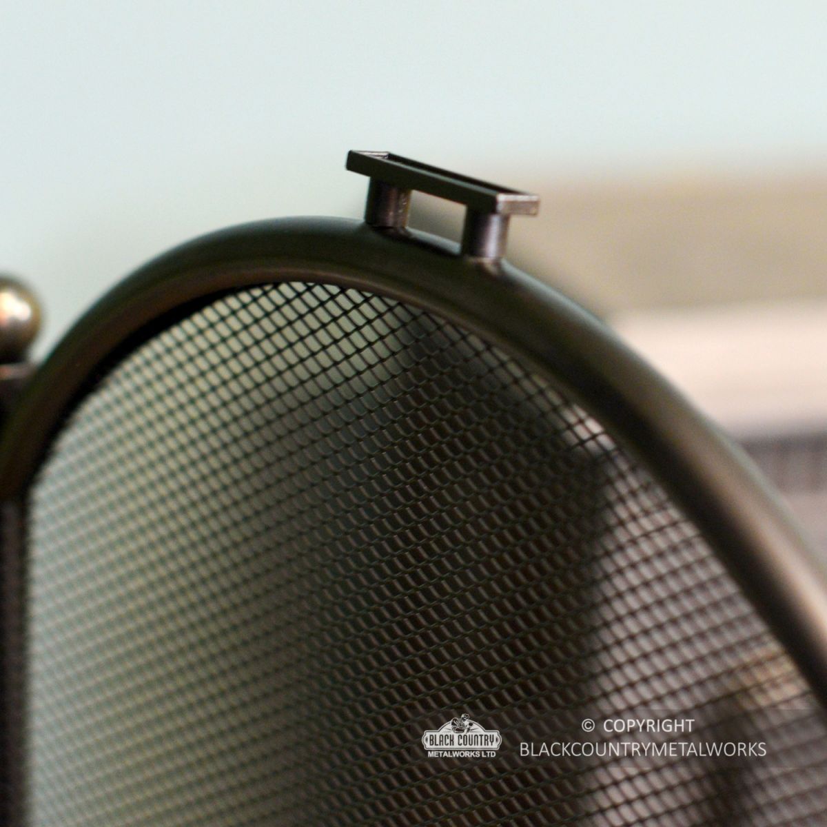 Close-up of the Design on the Fireguard