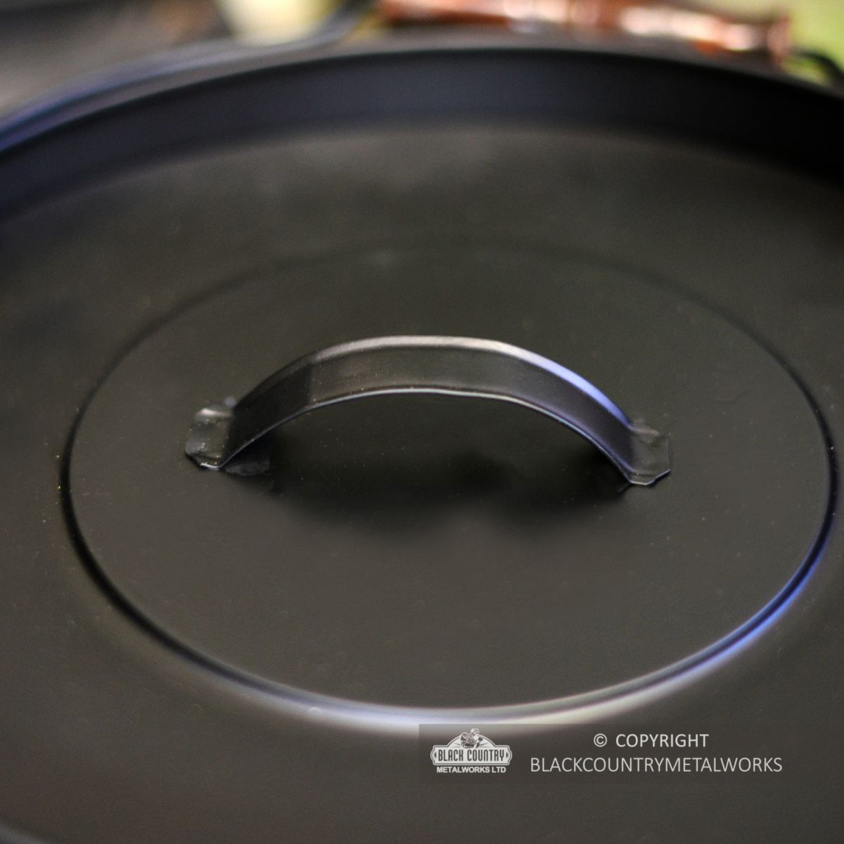 Handle on the Top of the Lid of the Ash Bucket