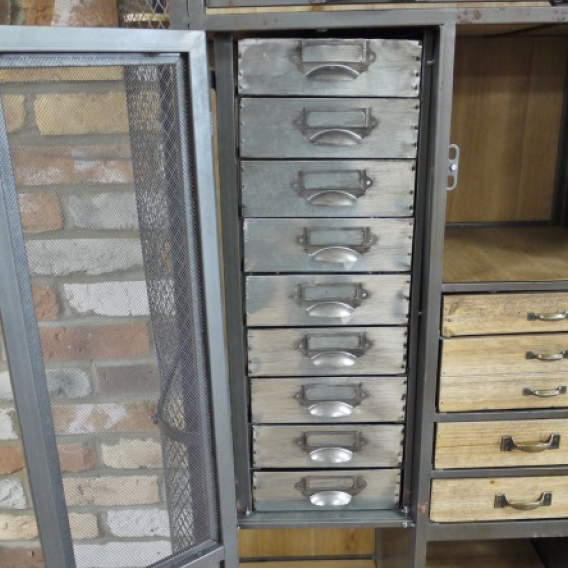 Close up of metal drawers  Close up of metal drawers