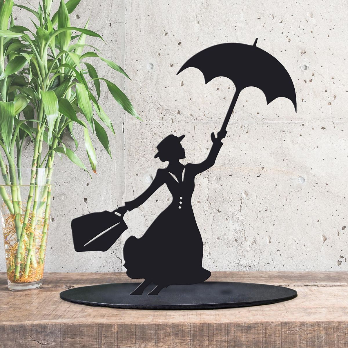  Mary Poppins Silhouette Ornament in Side in the Conservatory 