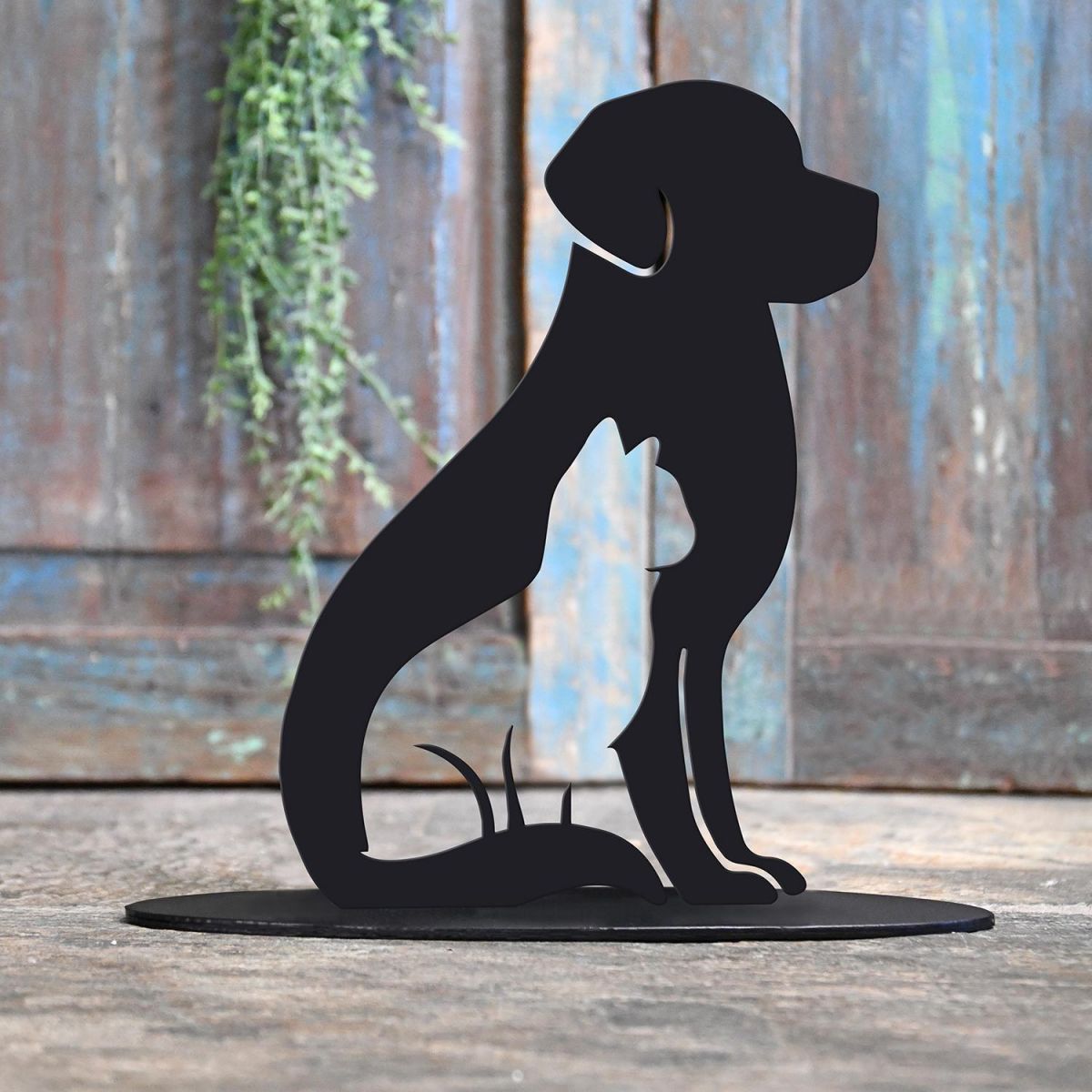 Cat & Dog Door Stop Created Out of Iron