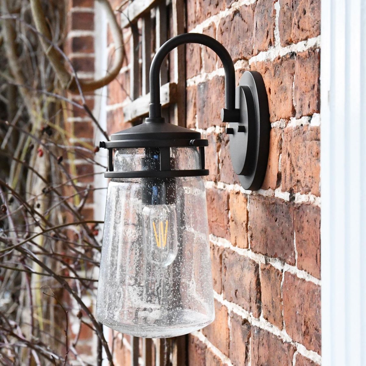 Side view of "Wroxchurch" Vintage Bronze Lantern  Side view of "Wroxchurch" Vintage Bronze Lantern