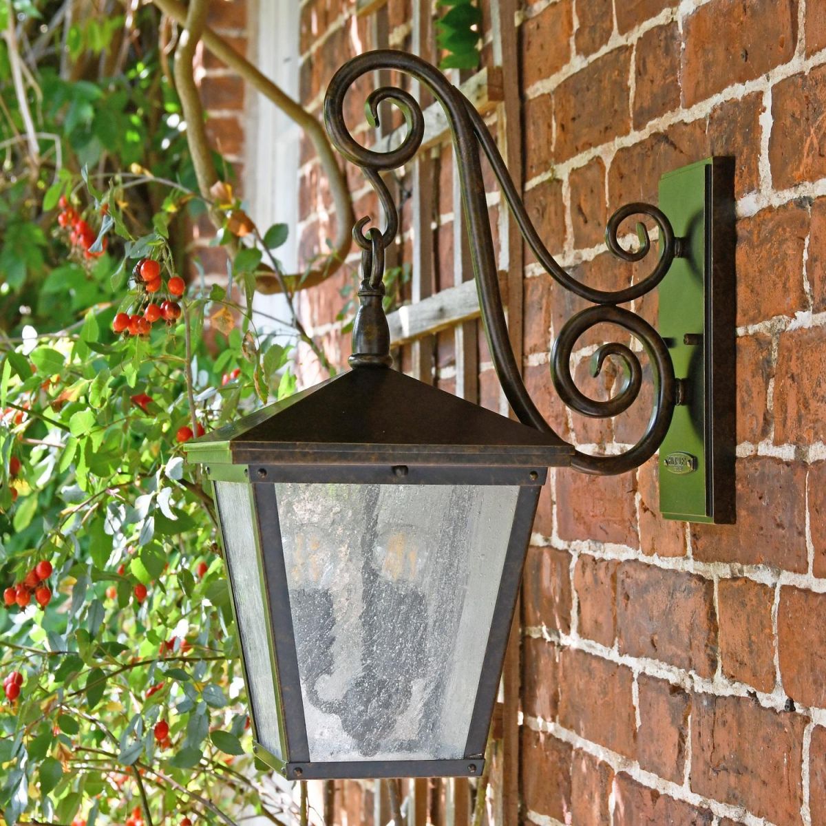 Side view of "Pennerley" Wall Light  Side view of "Pennerley" Wall Light