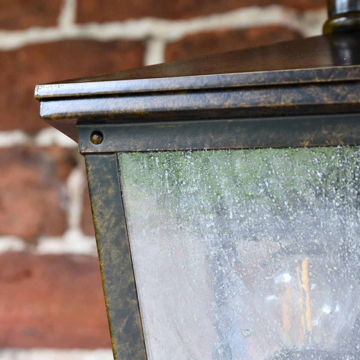 Close up of frosted panes  Close up of frosted panes