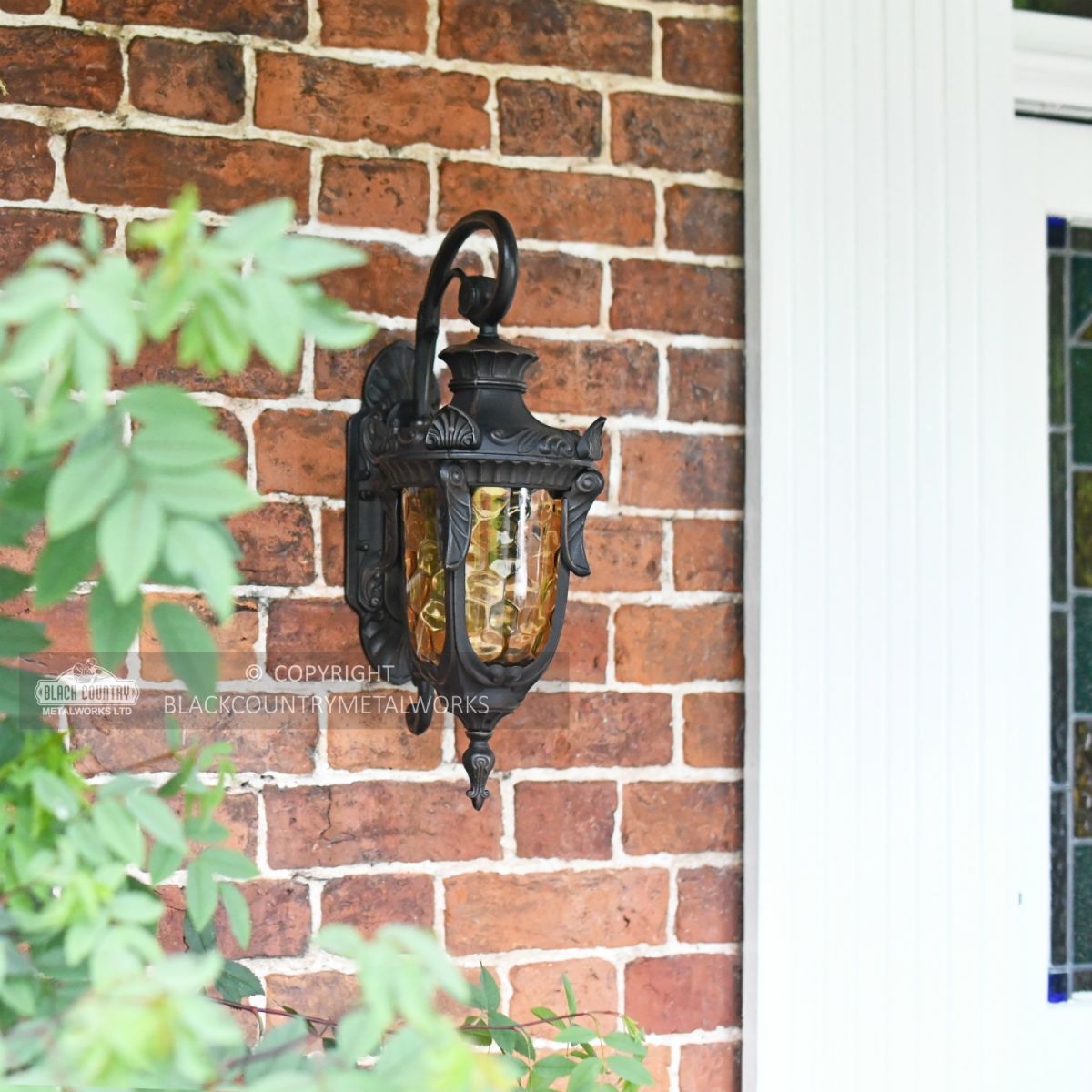 "Pennsylvania" Antique Bronze Ornate Large Top Fix Lantern "Pennsylvania" Antique Bronze Ornate Large Top Fix Lantern