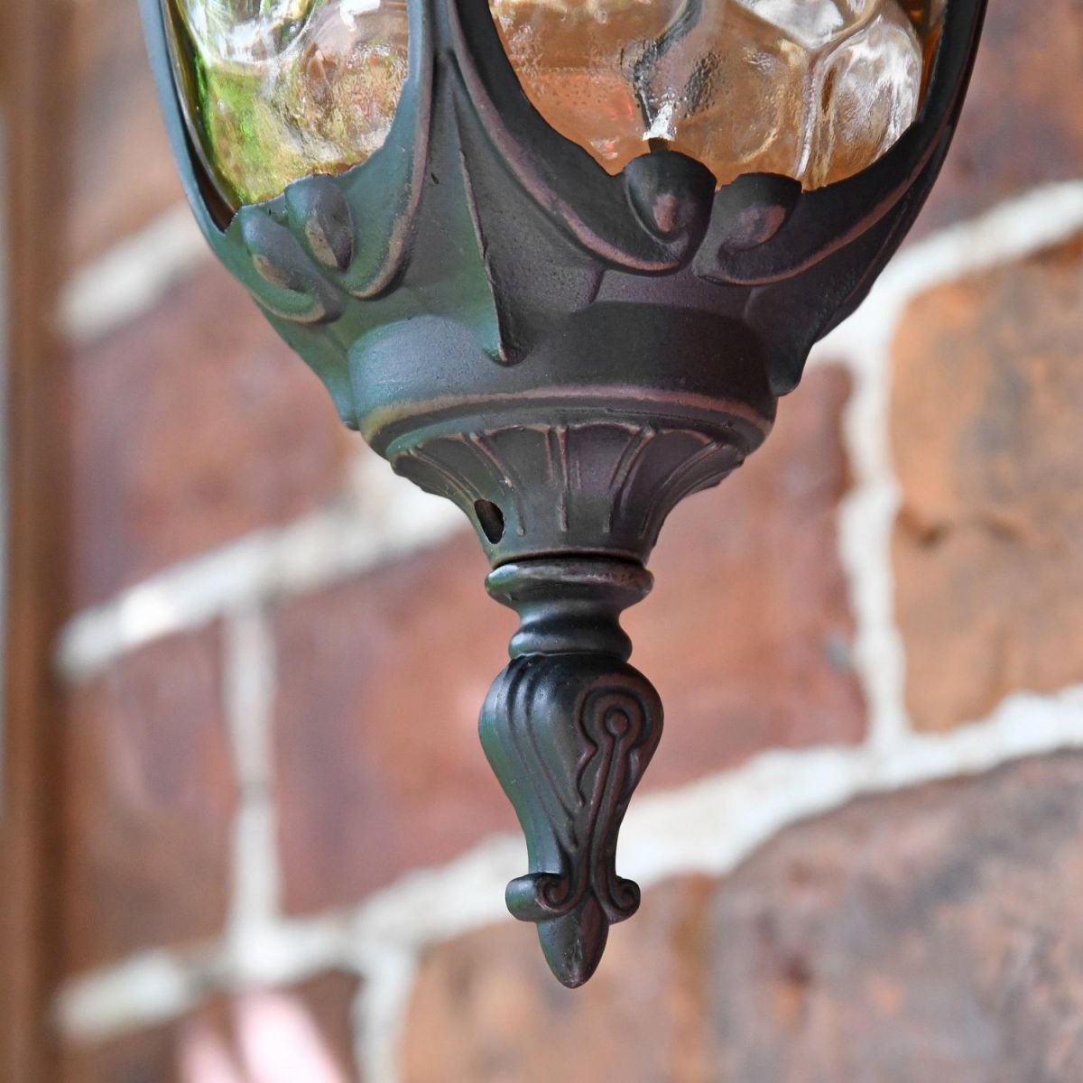 Close up of decorative finial 