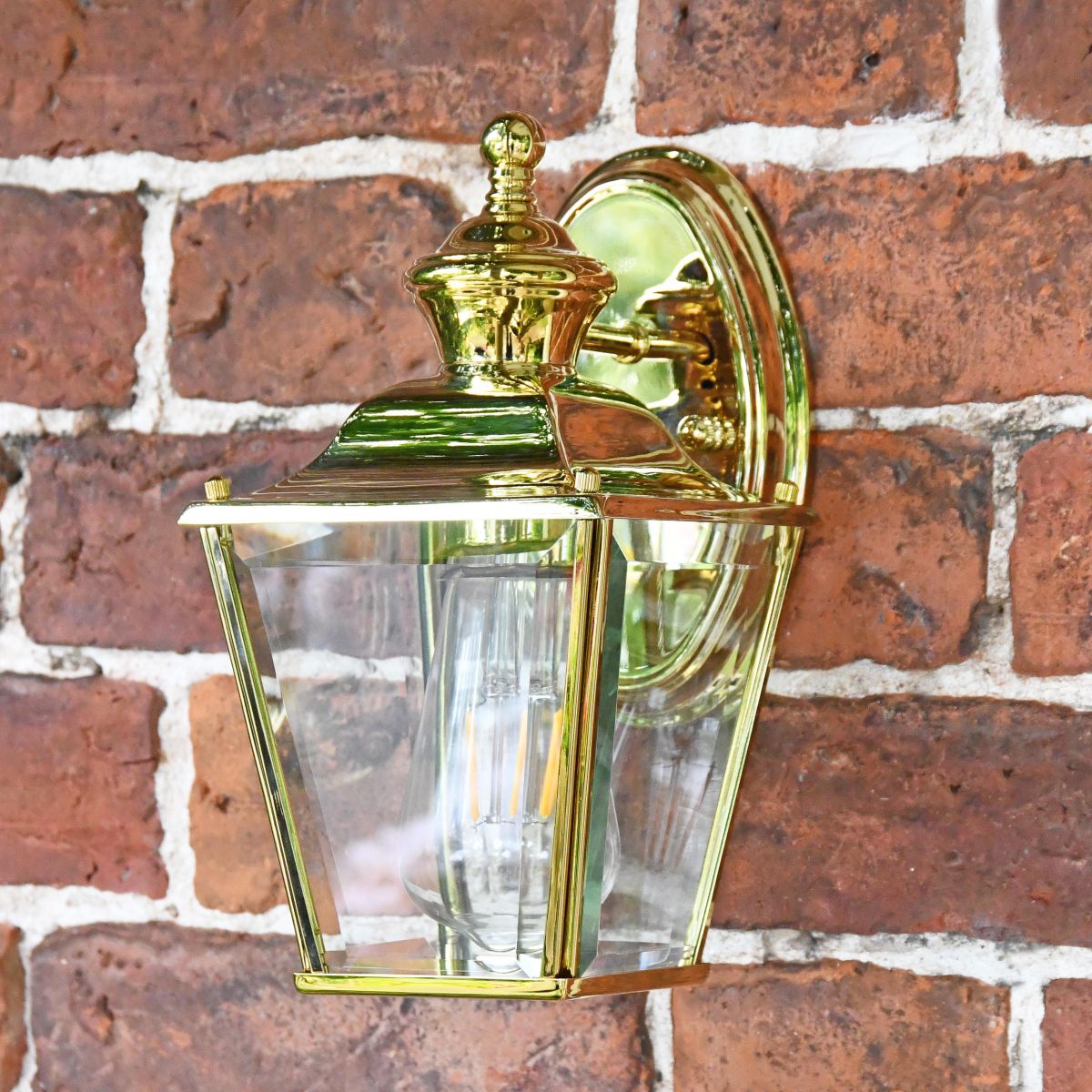 Polished Brass Top-Fix Lantern Polished Brass Top-Fix Lantern