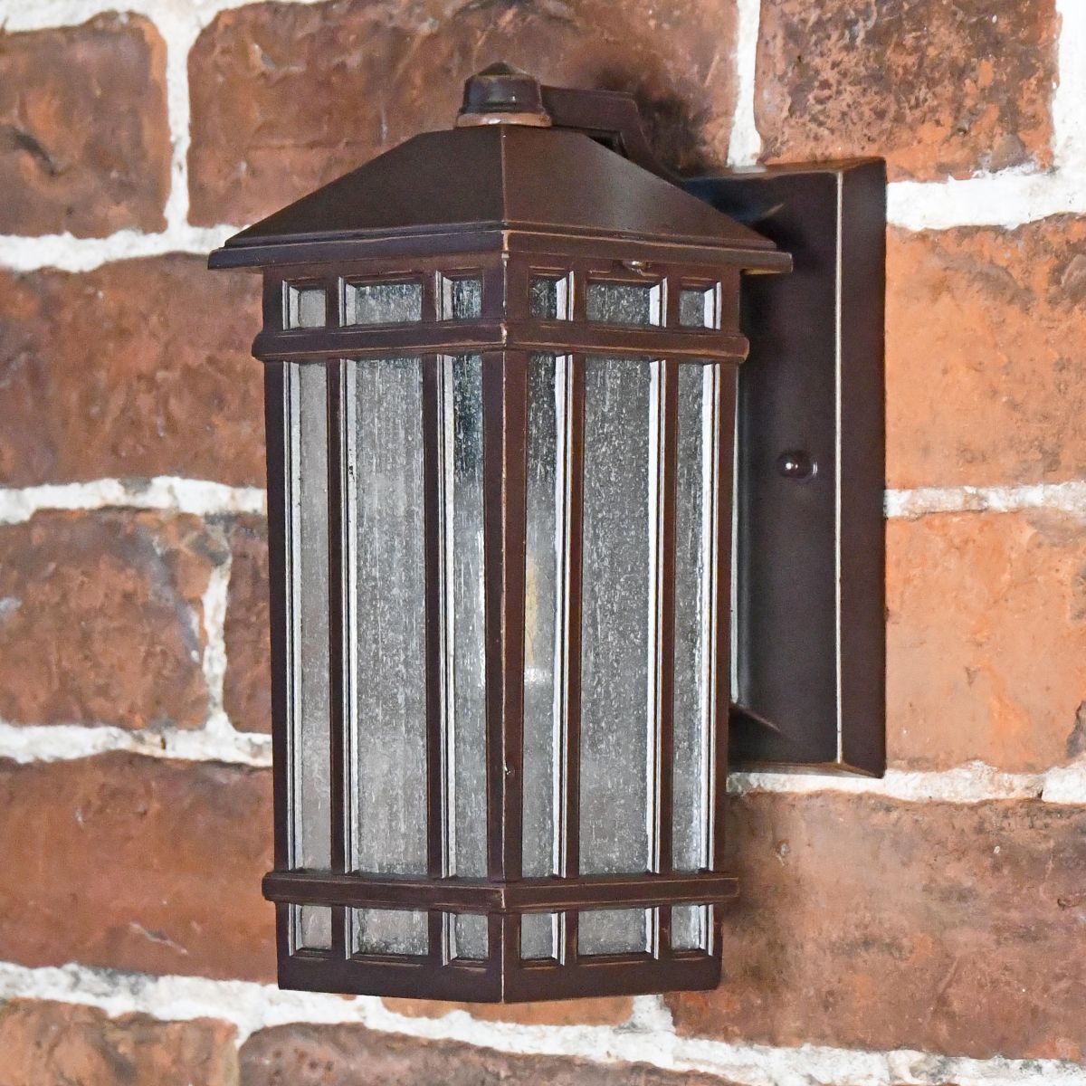 "Kirkby" Traditional Bronze Wall Lantern  "Kirkby" Traditional Bronze Wall Lantern