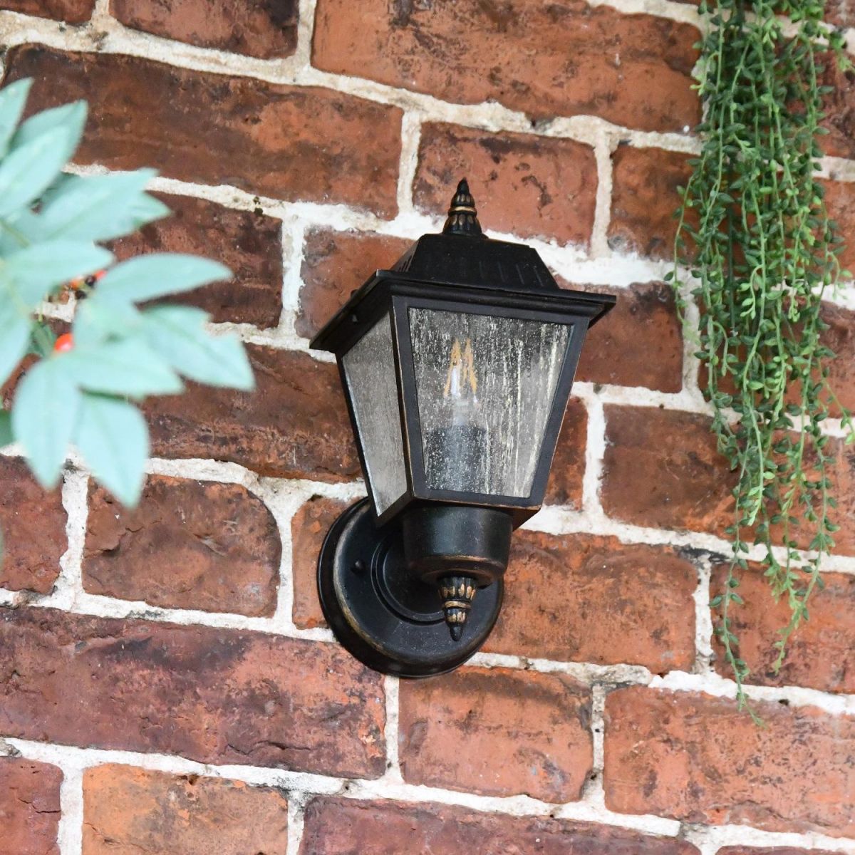 Traditional "Clova" Wall Lantern in situ  Traditional "Clova" Wall Lantern in situ