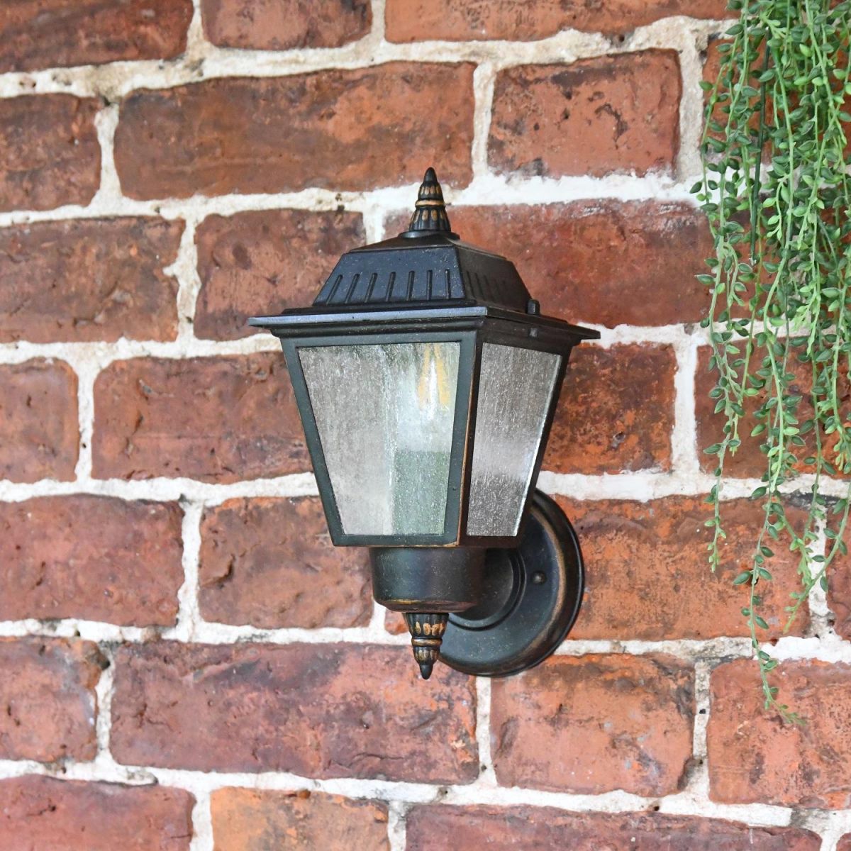 "Clova" Wall Lantern in situ  "Clova" Wall Lantern in situ