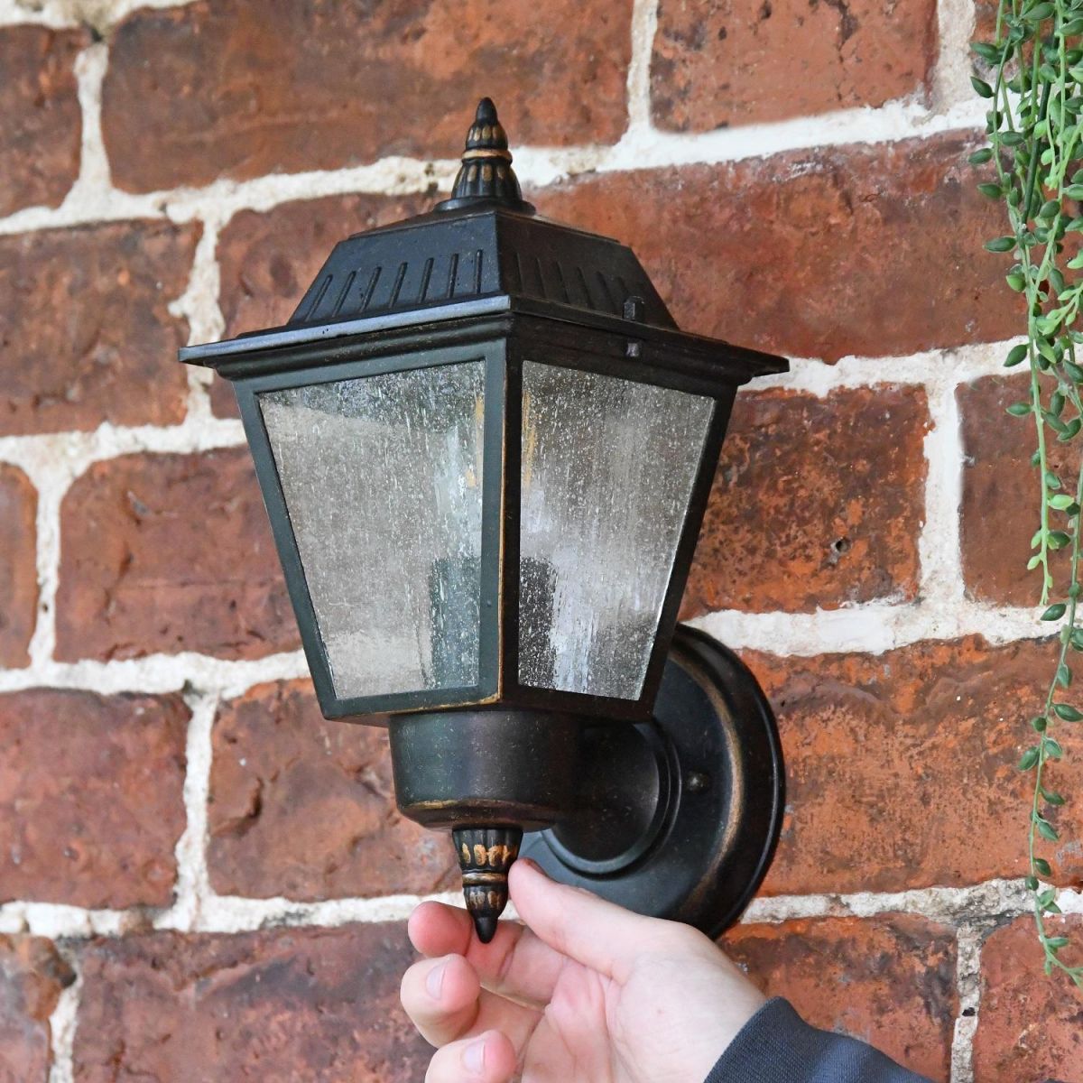 "Clova" Traditional Wall Lantern in full  "Clova" Traditional Wall Lantern in full