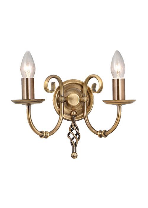 "Moseley" Traditional Double Wall Light "Moseley" Traditional Double Wall Light