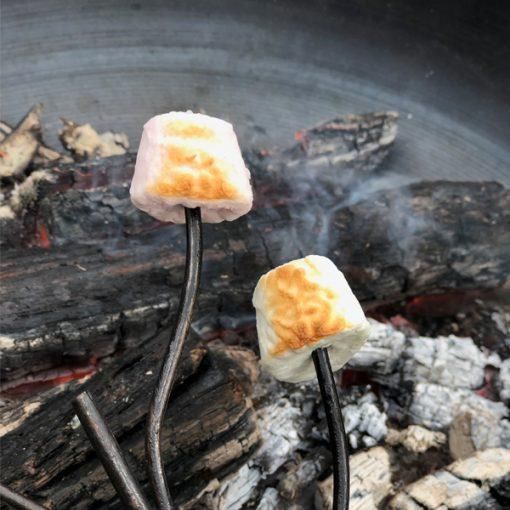 Marshmallows" over Fire 
