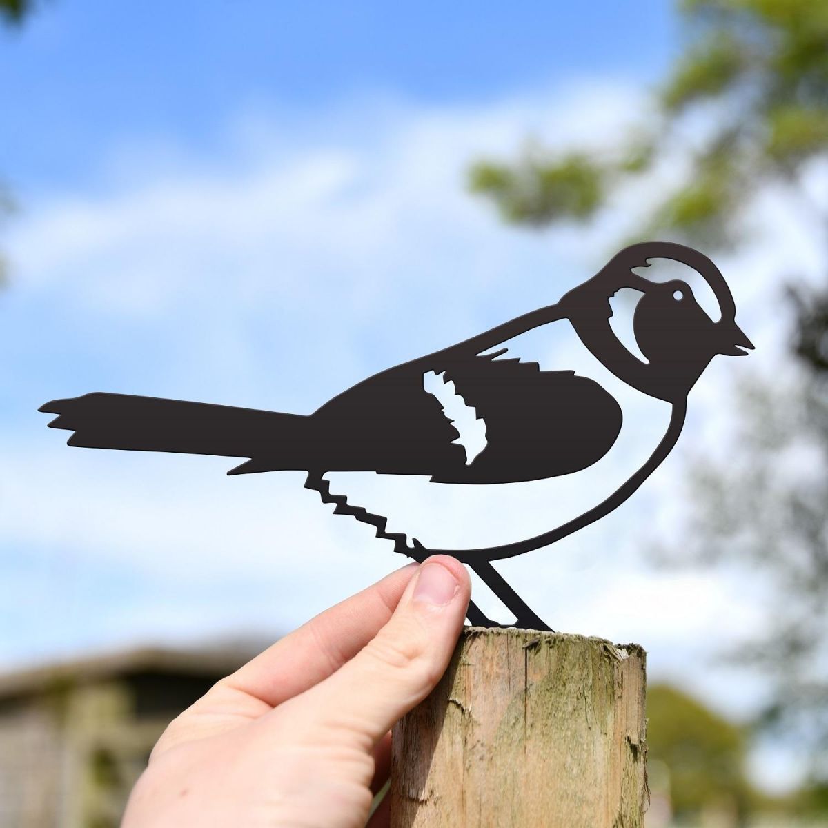Sparrow Fence Topper in Black 