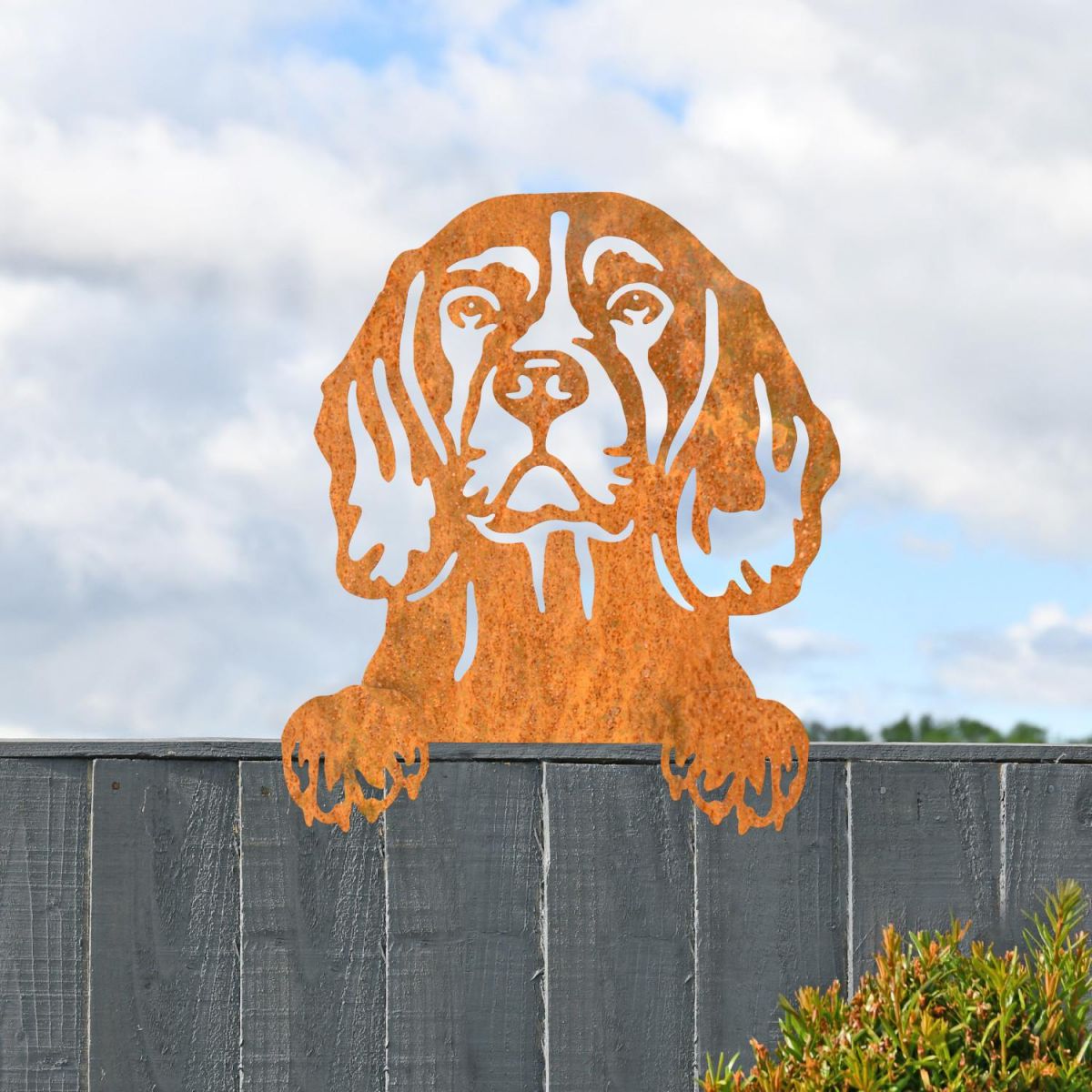 Fence Topper with Beagle Design  Fence Topper with Beagle Design