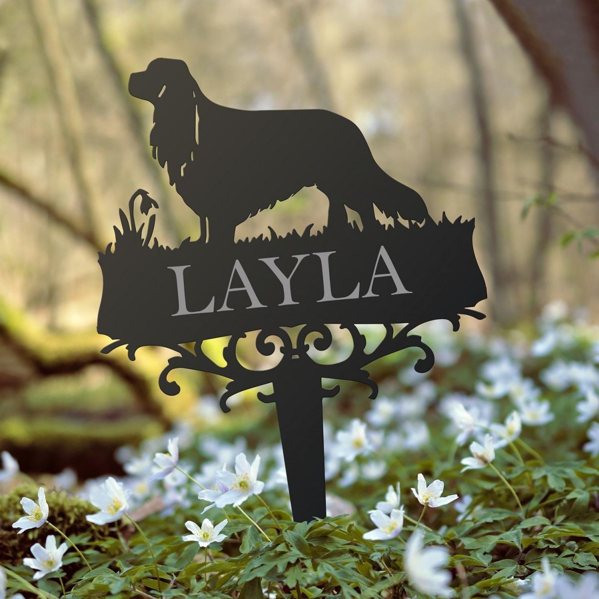 Cavalier King Charles Spaniel Memorial Spike 