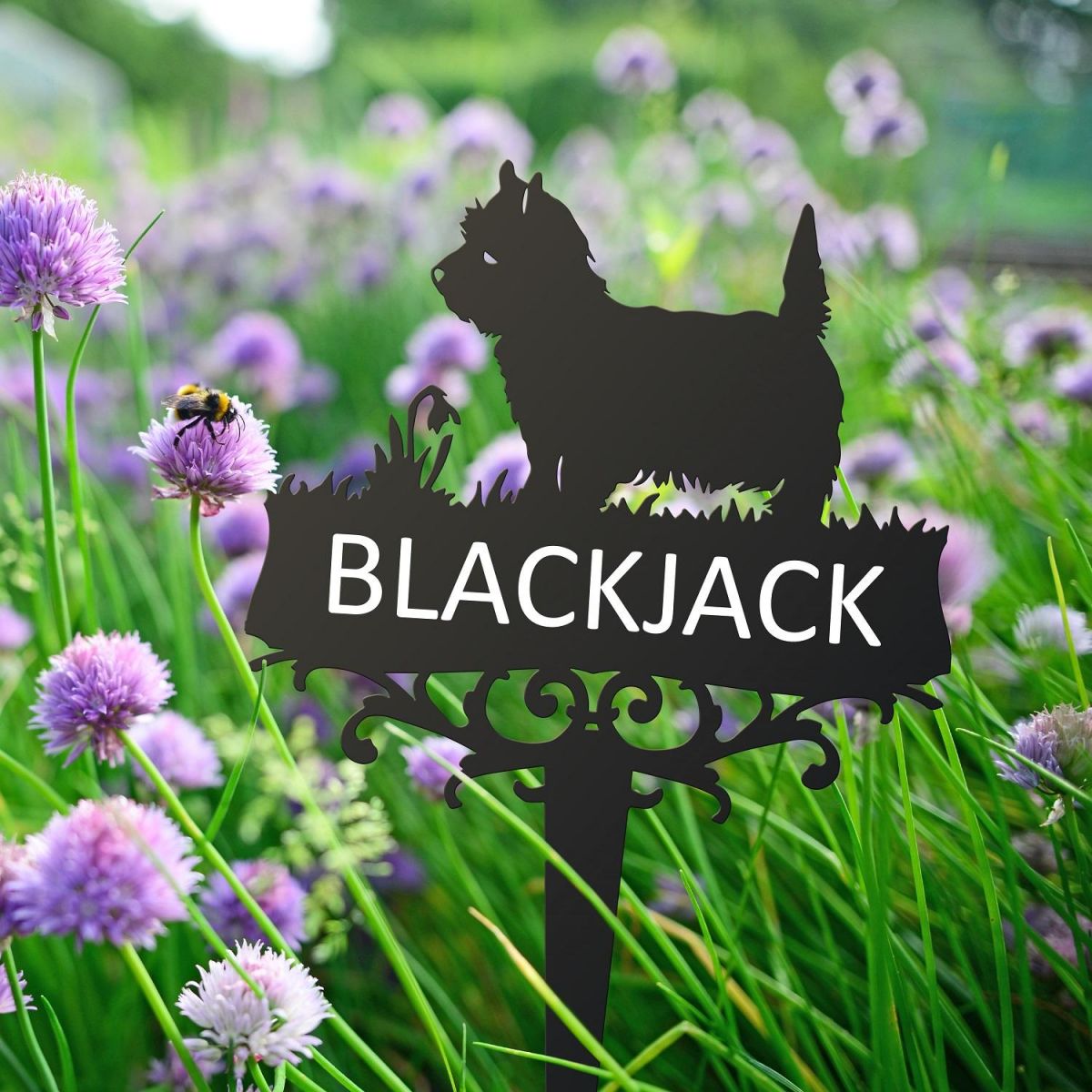 West Highland White Terrier Memorial Ground Spike West Highland White Terrier Memorial Ground Spike