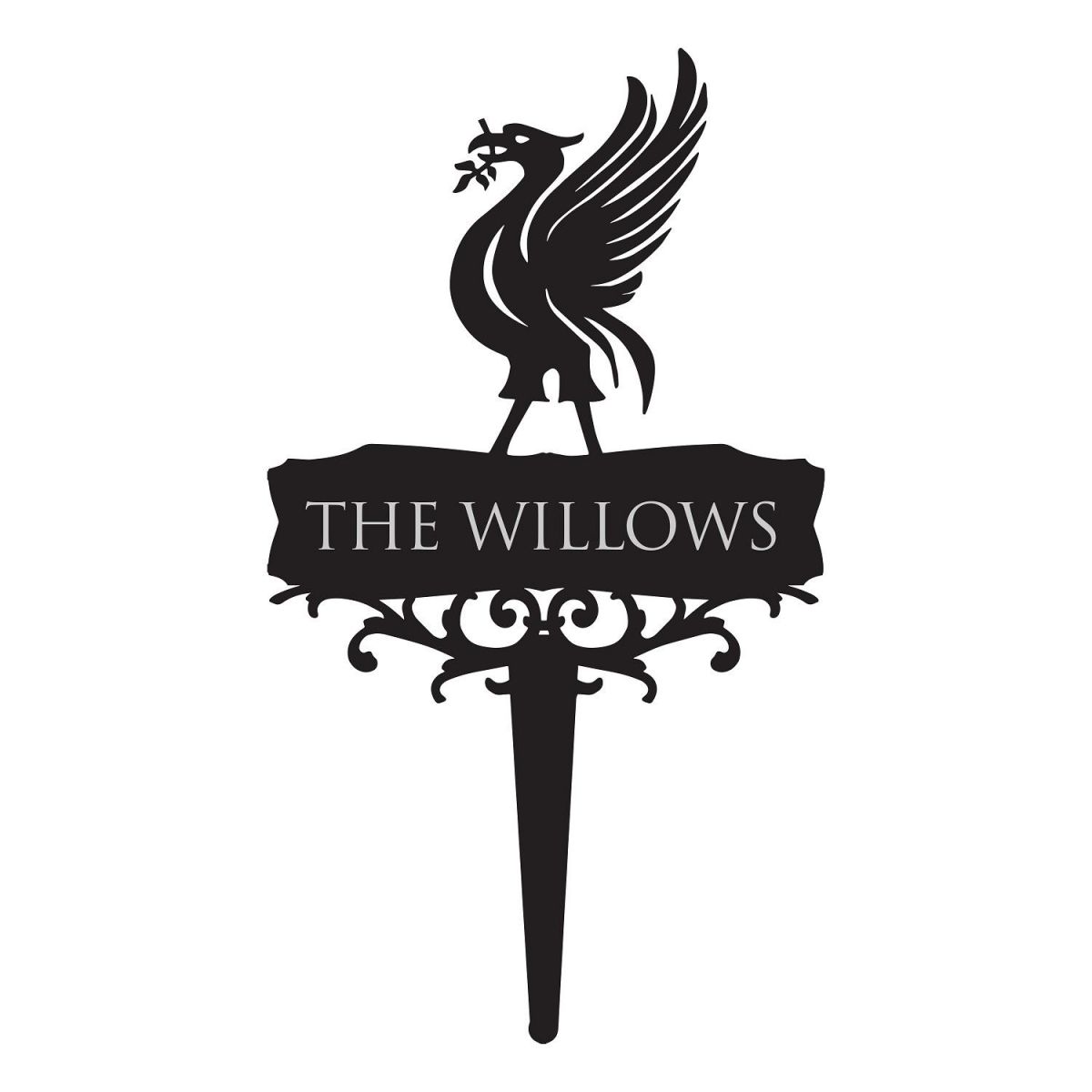 Liver Bird Ground Spike with Personalisation 