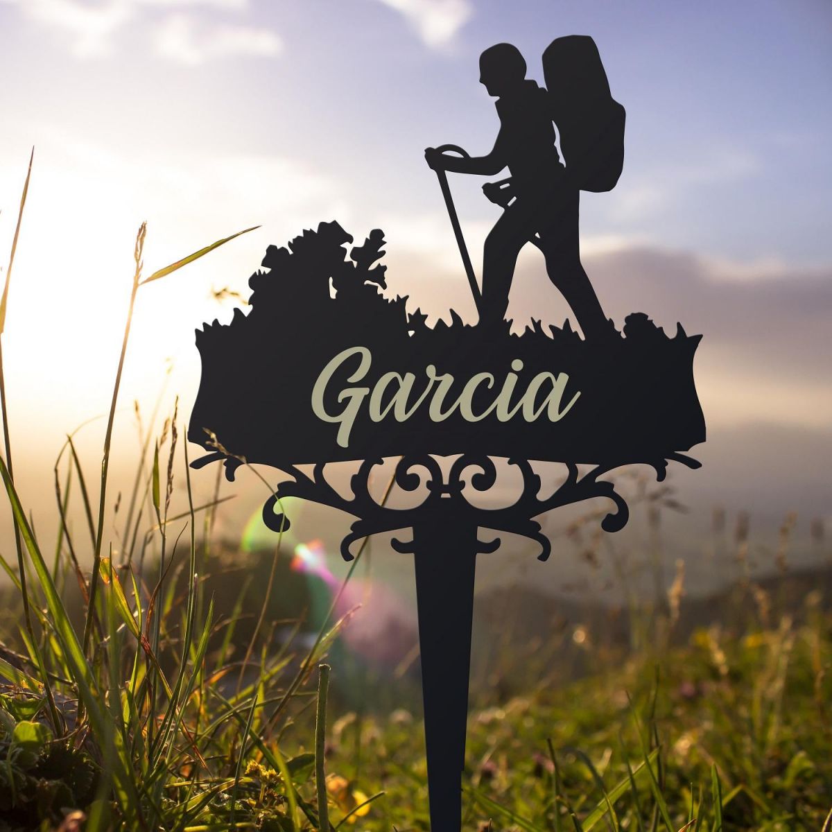 Trekking Memorial Ground Spike with Personalisation  Trekking Memorial Ground Spike with Personalisation