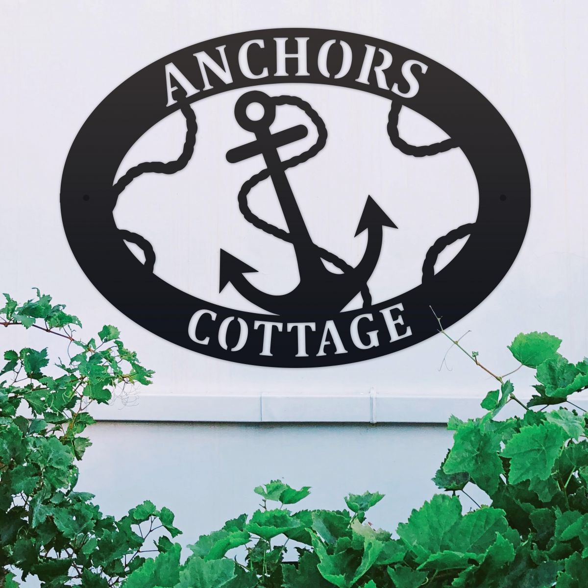 Anchor House Name Sign 