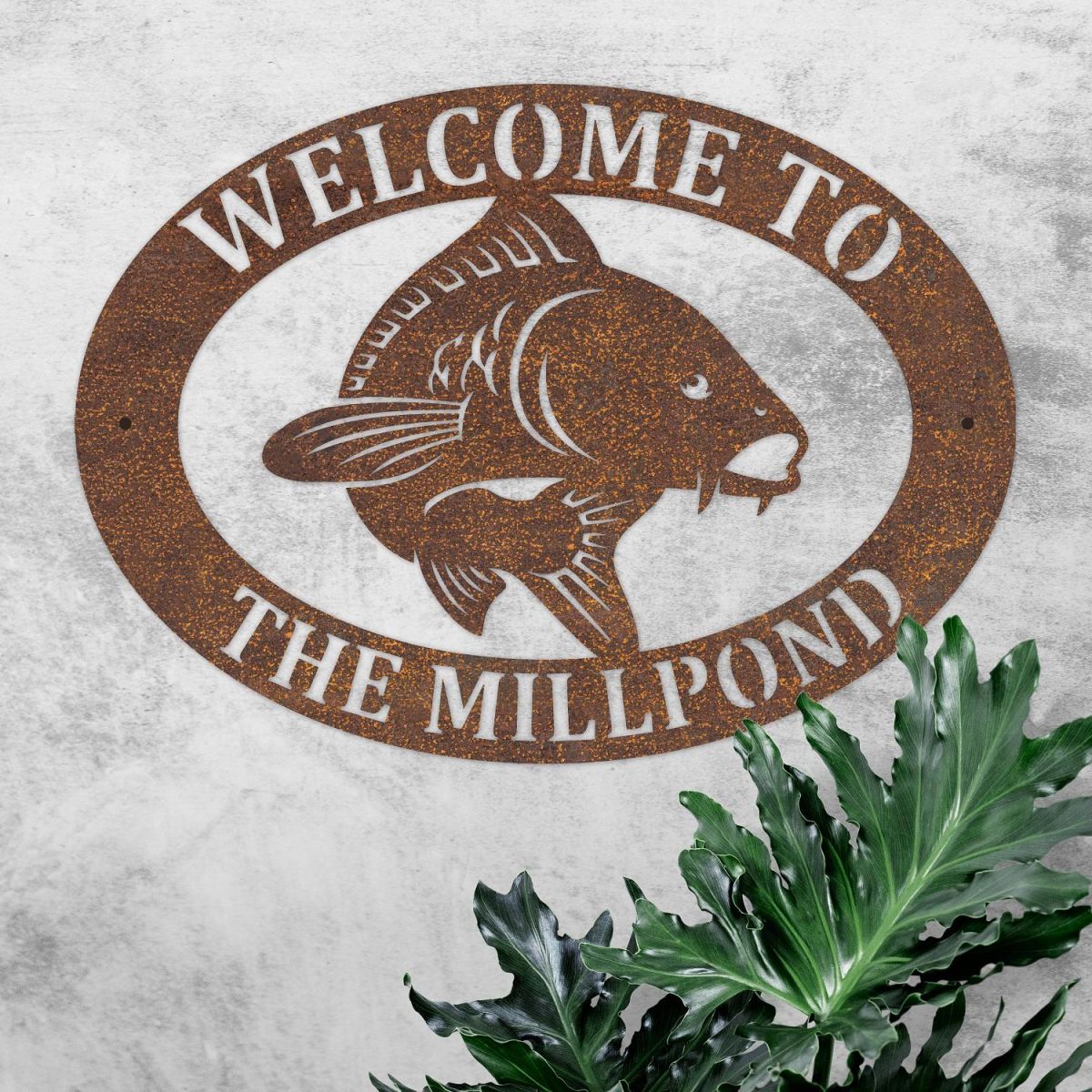 Koi Carp House Name Sign  Koi Carp House Name Sign