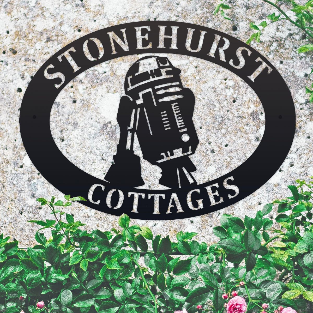 Personalised R2D2 House Name Sign 