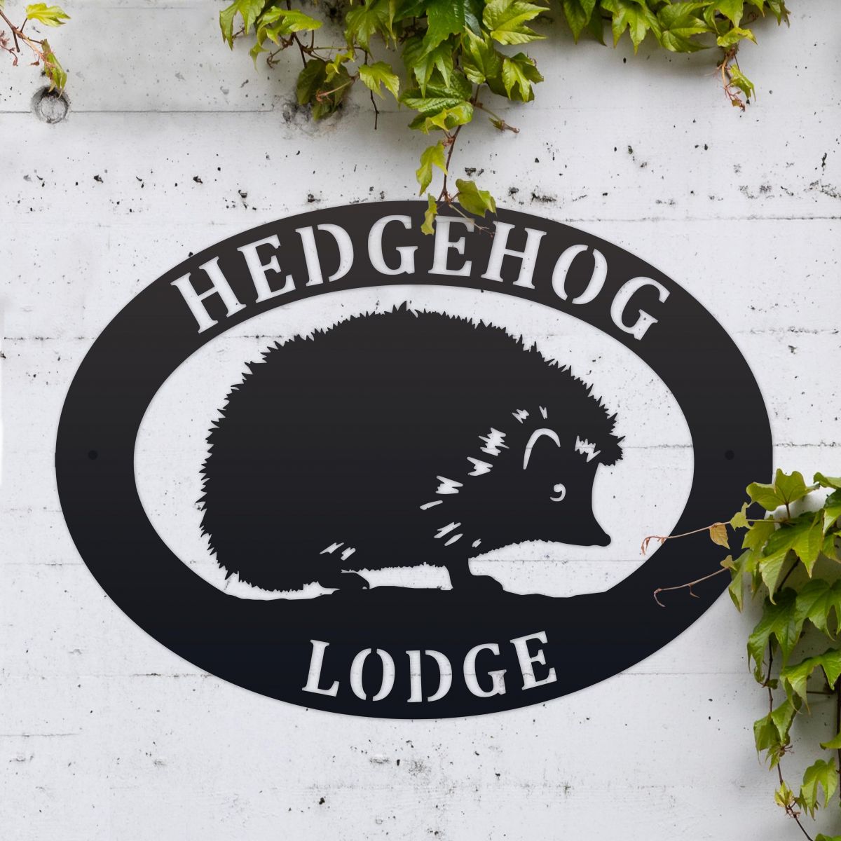 House Name Sign Hedgehog  House Name Sign Hedgehog