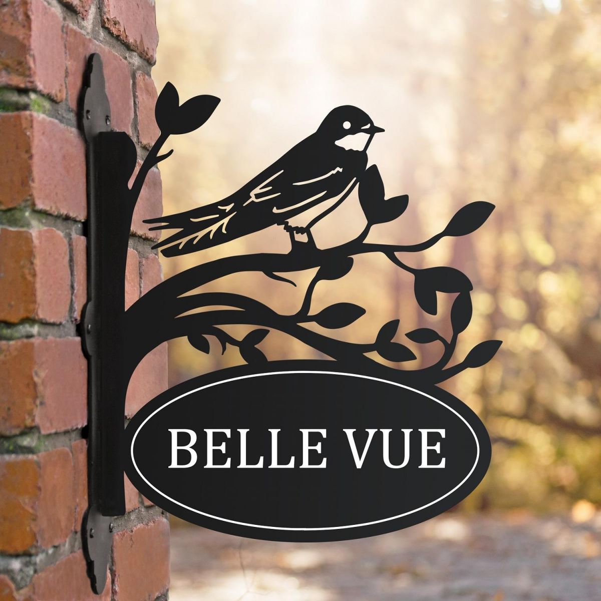 House Martin House Name Sign 