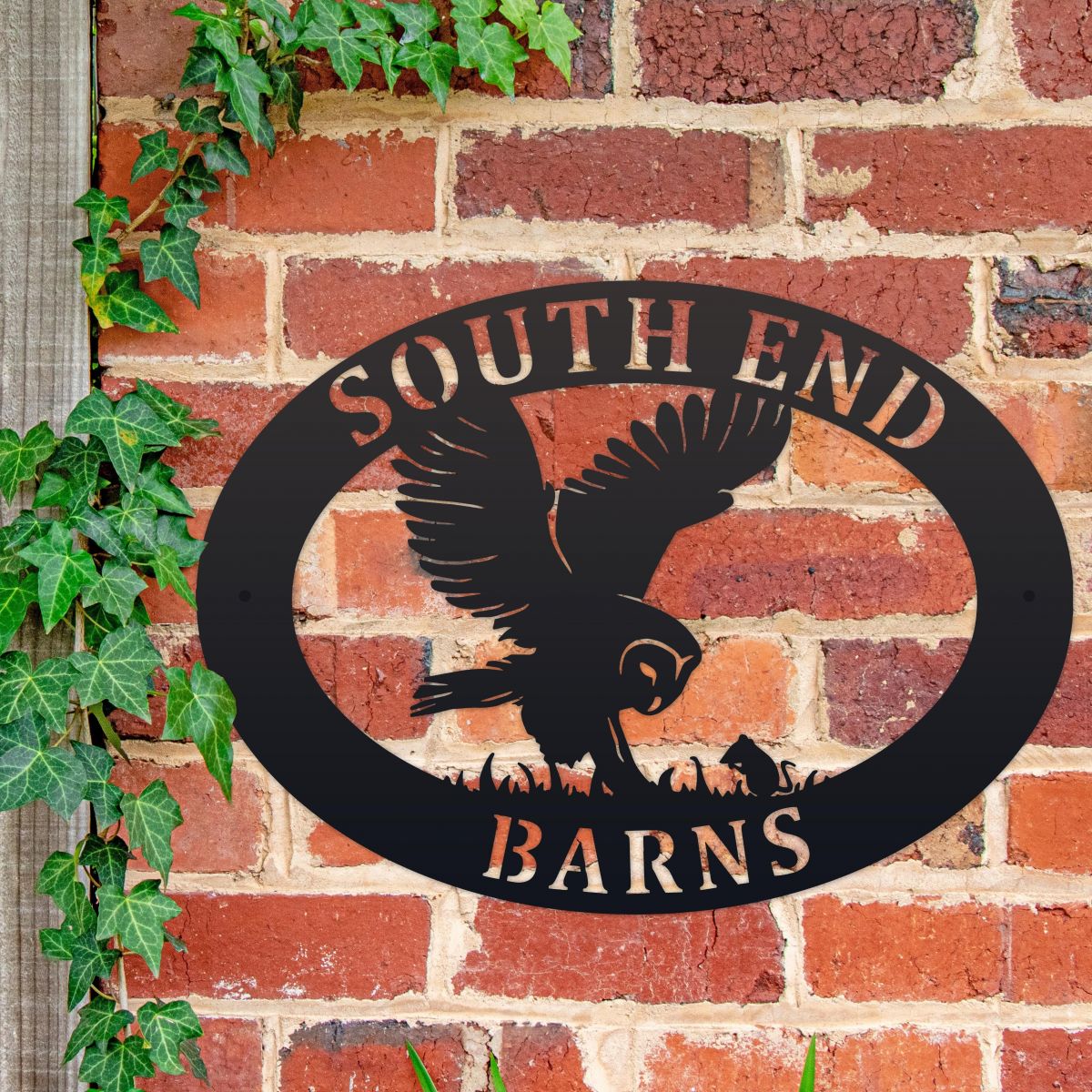 Barn Owl House Name Sign 