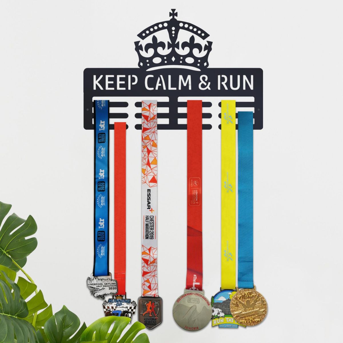 Sports Medal Hanger Keep Calm and Run 