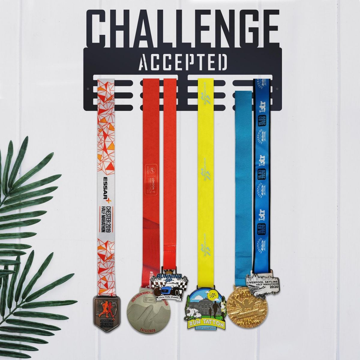 Challenge Accepted Sports Medal Hanger 