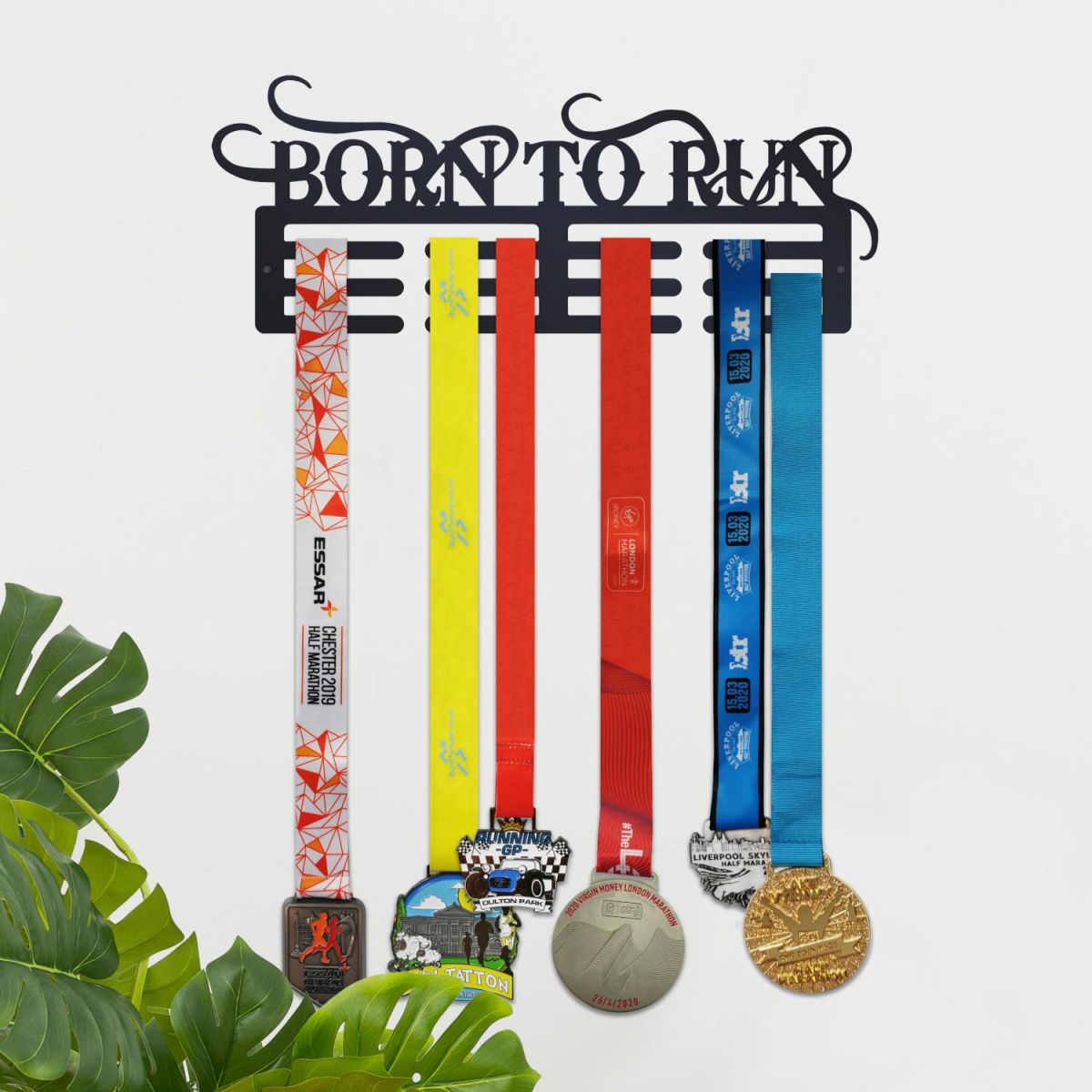 Sports Medal Hanger Born to Run 