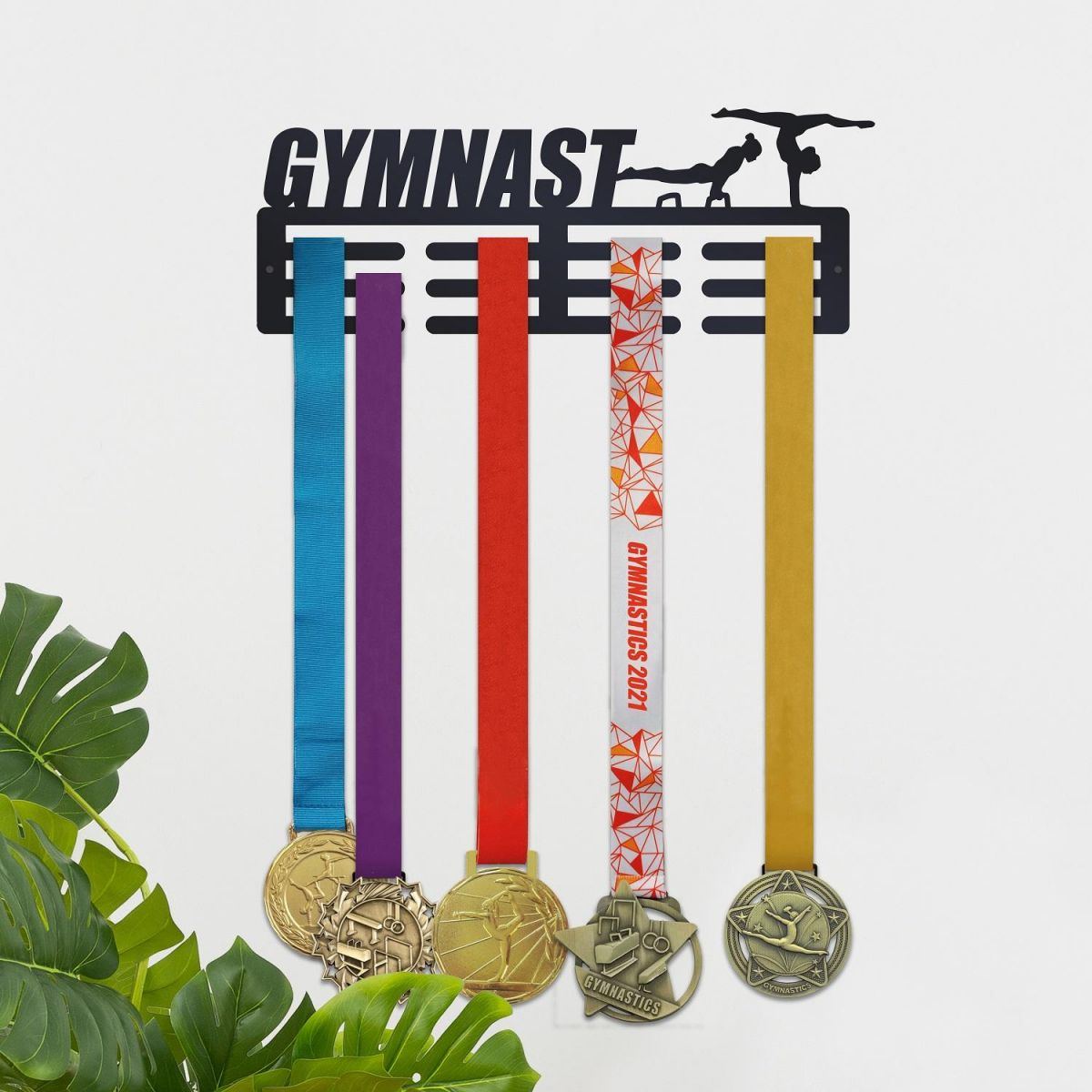 Female "Gymnast" Sports Medal Hanger 