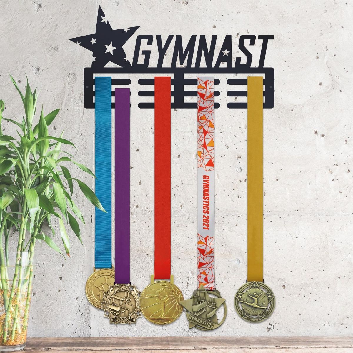 Star Gymnast Medal Holder insitu Star Gymnast Medal Holder insitu