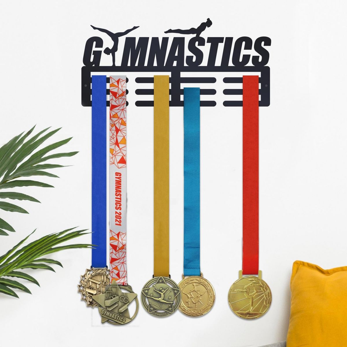 Gymnastics Team Medal Holder in situ
