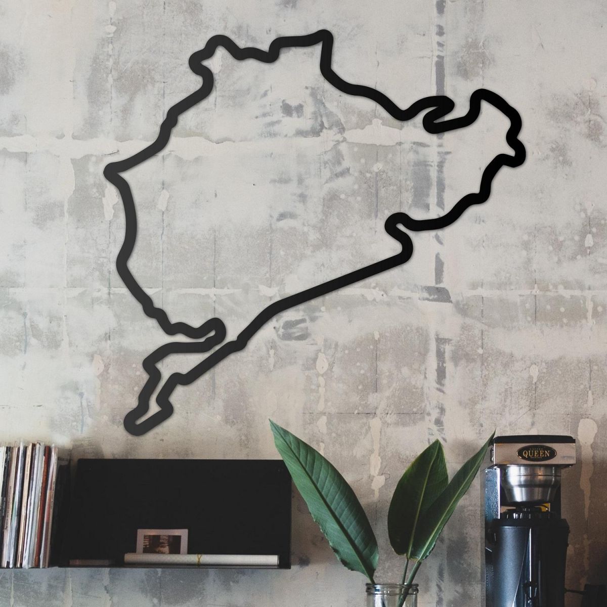 Nürburgring Track Wall Art 