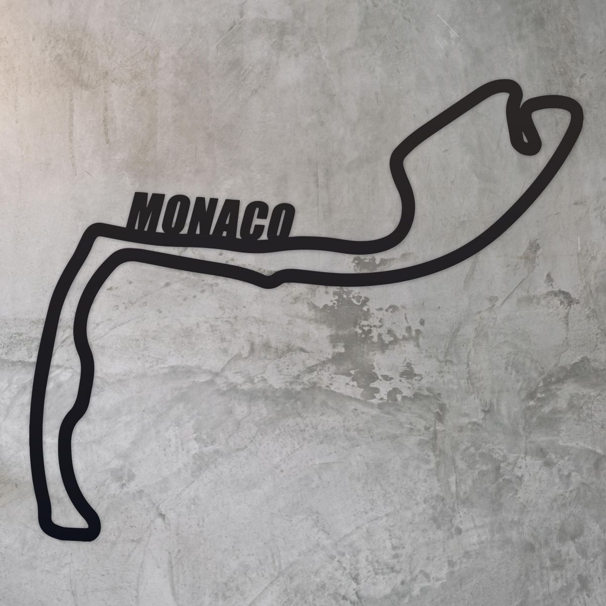 Monaco Race Track Wall Art 