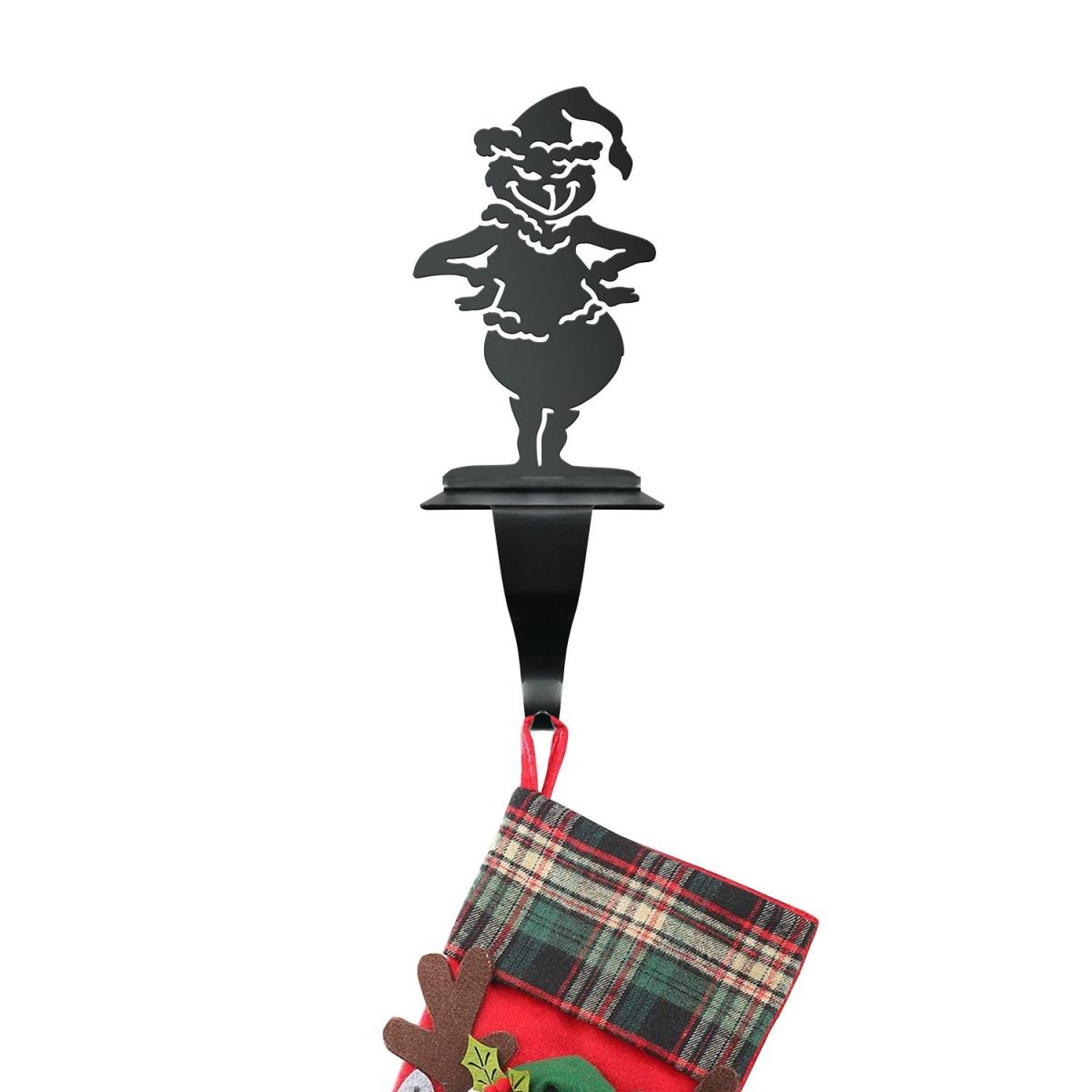 Grinch Stocking Holder in Black
