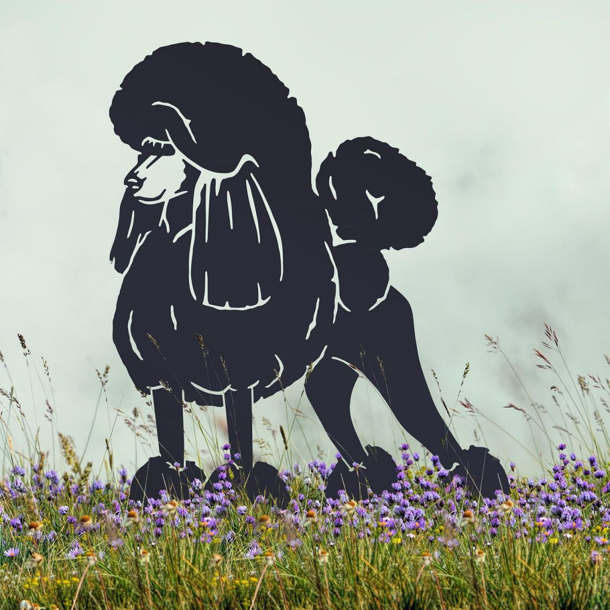 Garden Silhouette in Black