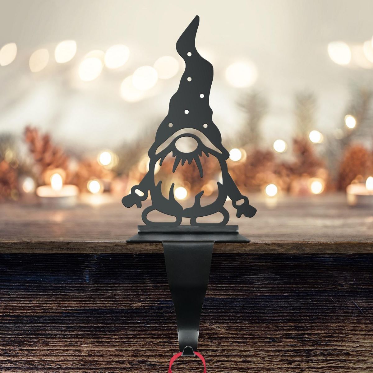 Gonk with Polka Dot Hat Stocking Holder