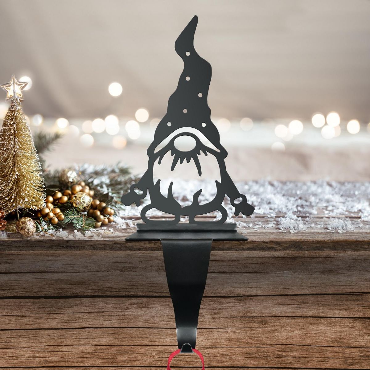 Stocking Holder with Gonk 