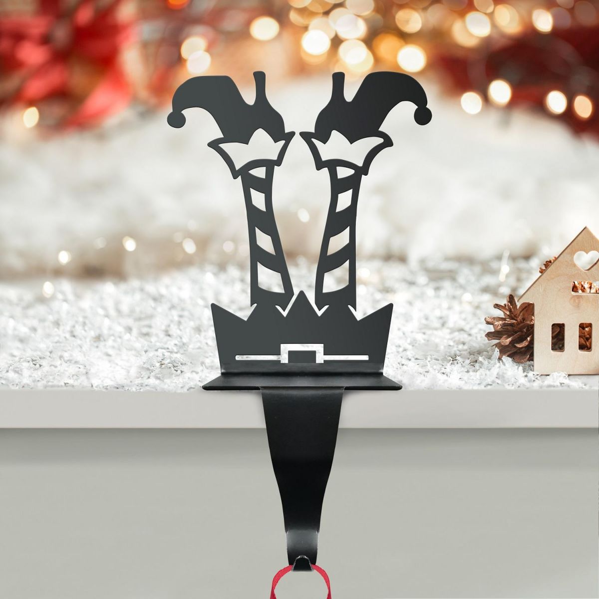 Stocking Holder "Jolly Holly" Elf 