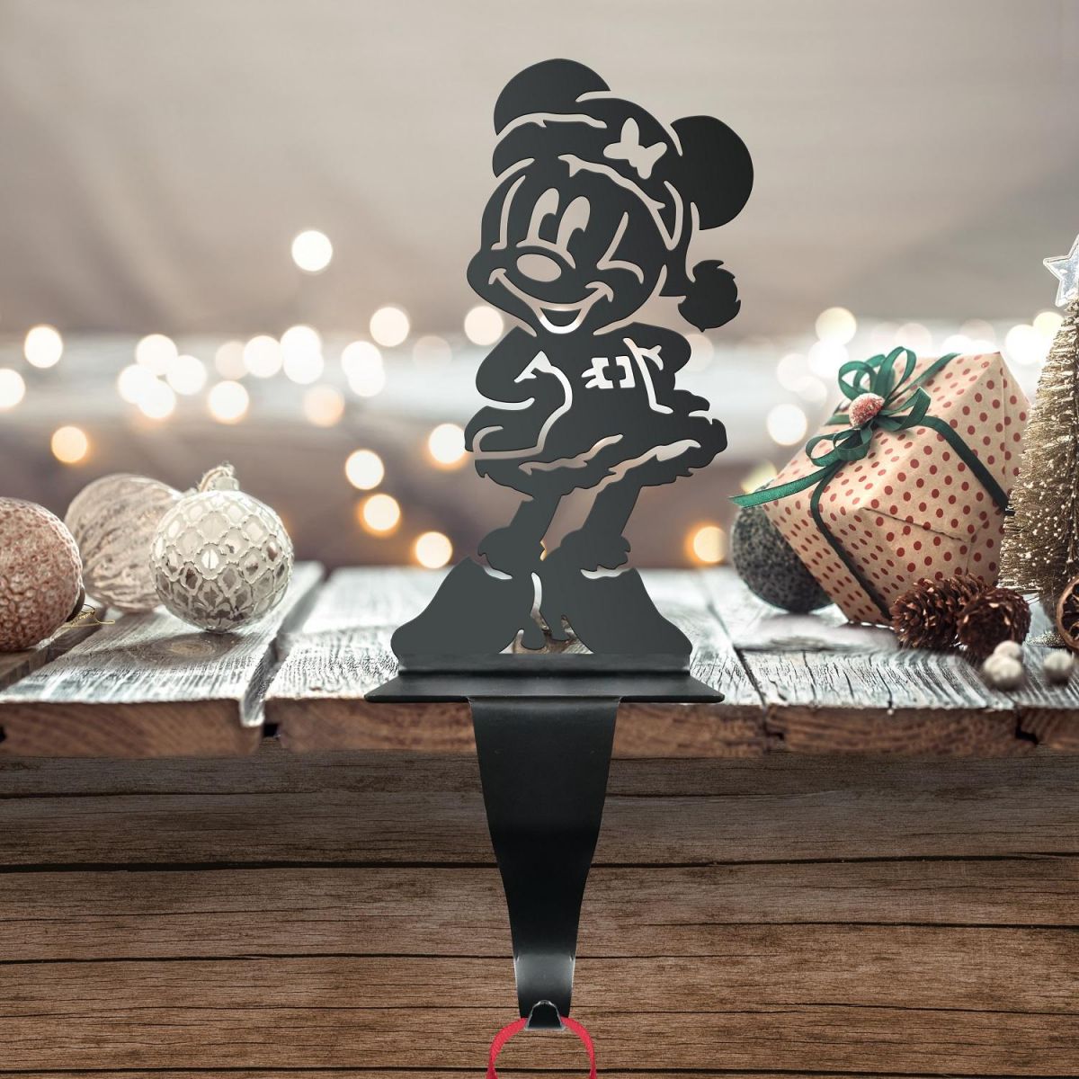 Cartoon Mouse Stocking Holder 