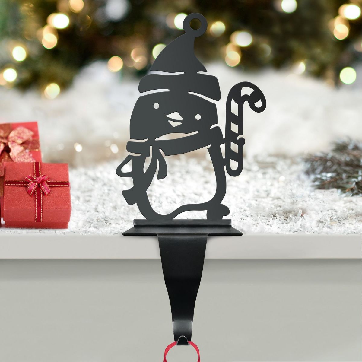 Stocking Holder with Candy Cane Stocking Holder with Candy Cane