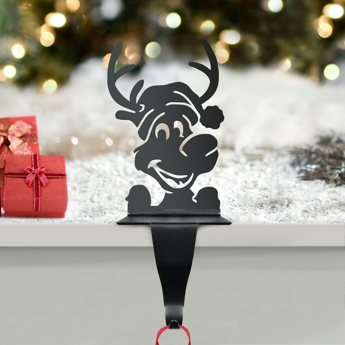 "Peppermint Hoovington" Stocking Holder  "Peppermint Hoovington" Stocking Holder